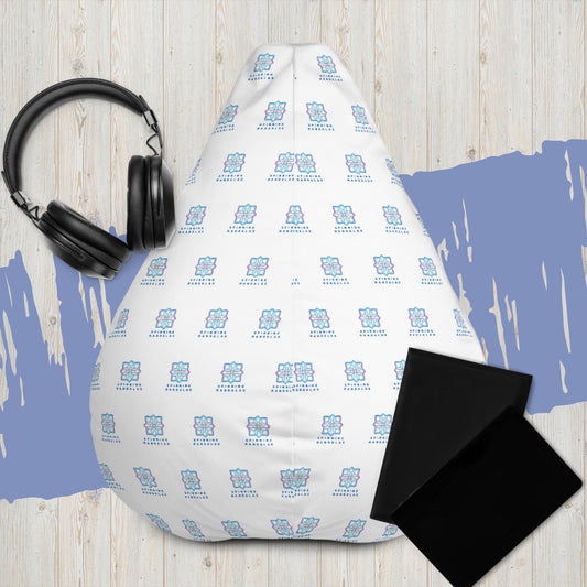 Logo Print Bean Bag Chair Cover Official Spinning Mandalas Gear. spinningmandalas.com