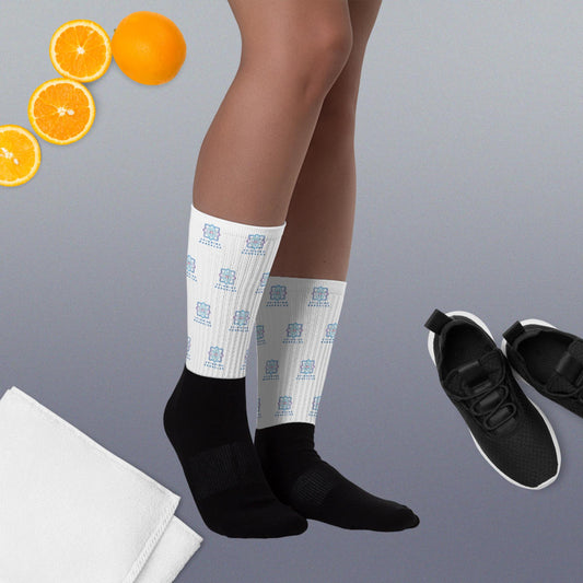 Official Spinning Mandalas™ Wear: Logo Print Socks